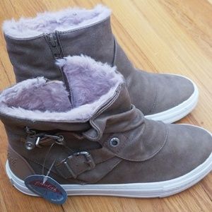 Blowfish fur lined high top